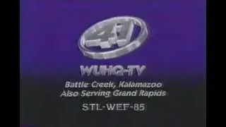 WUHQ-TV 41 Sign-Off 1989