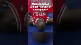 Michael Jordan Almost Ends Career Early With Crazy Injury😧