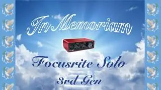 my audio interface broke
