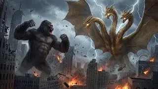 King Kong vs King Ghidorah  | New York City Under Attack
