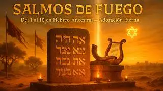 🔥 Del Desierto al Templo: Los Primeros Salmos con Sonido Hebreo Prof&eacute;tico
