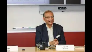 US-India Energy Collaboration | A discussion with Jayant Sinha at Stanford University