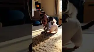 Tiny Explorer & His Kitten Captain