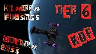 Klingon Flagships, War Battlecruiser,  Gorkon Class [T6] with all ship visuals - Star Trek Online