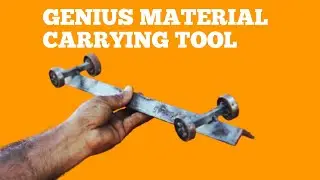 Heavy Load Carrying Tool That Every Welder Should Build | Smart DIY Idea