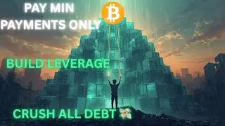 Pay Min Debt ONLY & Build Crypto Leverage At Discounts To Crush All Debt 🤔