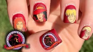 Где же на Земле находится салон красоты Carmen Sandiego Nail Art?
