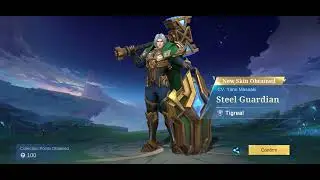 CLAIM SKIN SELECTION CHEST STEEL GUARDIAN #mlbb