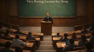 Sleep Aid - Extremely Boring Academic Lecture