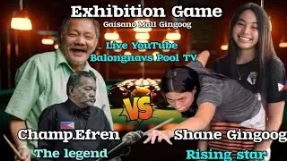 Champ. Efren Reyes 🆚 Shayne Acebar
