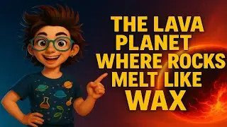 The Lava Planet Where Rocks Melt Like Wax 🌋🔥