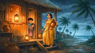 The Storm Was Terrifying, but Her Kitchen Was a Sanctuary 🌧️🔥 | Indian Village Ghibli