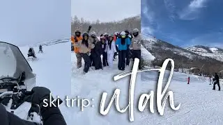 SKI TRIP in UTAH | Skiing, Snowmobiling, Hot Springs + more