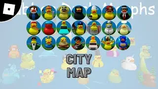 How to get all rubber duck in city map in find the rubber duck morphs roblox