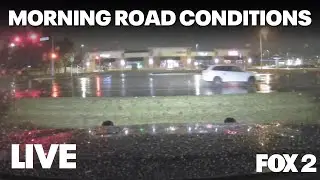 LIVE I Southeast Michigan road conditions during freezing rain