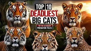 10 самых смертоносных крупных кошек в мире | Predator Files 1117