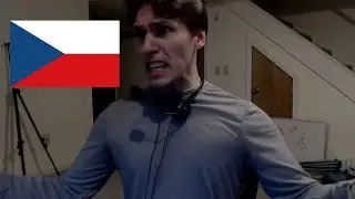 Jerma's teacher noise but it's dubbed in Czech