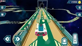 Mega Ramps Galaxy Racer  - SPACE - Mega Stunts  Car Driver Game - Android GamePlay #5