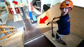 6 YEAR OLD VS BIGGEST FOAM PIT IN GERMANY!