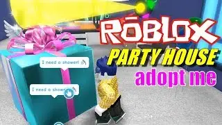 ROBLOX Adopt Me Party House -  MASSIVE Gift Giveaway Party