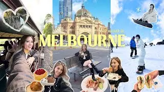 3 Weeks in Melbourne 🇦🇺 | Ski Trip, Best Food, Hidden Spots + GIVEAWAY 🎁