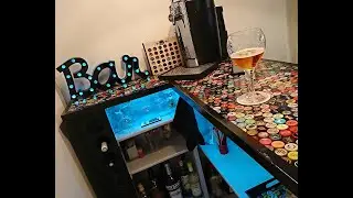 Fabrication Bar - Capsules et résine