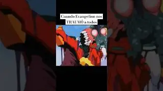 La muerte del Eva 02 la recordamos todos #evangelion #anime #manga #shorts #naruto #dragonball #dbz