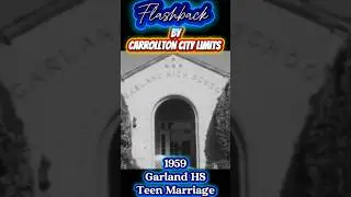 In 1959 this Jr was banned from Football at Garland HS because he was a dad and married. Garland, Tx