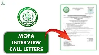 MOFA Interview Call Letter | MOFA Jobs 2021 | MOFA Jobs 2022 | MOFA Interview | MOFA Updates 2022