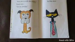 Read with Wira - Pete the Cat: Too Cool For School' by Kimberly and James Dean 