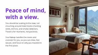 Protect Your Privacy While Traveling | YourSweep Travel Safety App