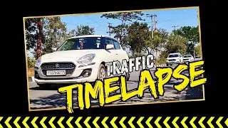 Cinematic Traffic Timelapse: Hyderabad Balapur RCI Road | 4K Urban Flow