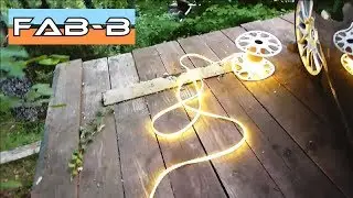 &Eacute;clairage ext&eacute;rieur avec ruban led &eacute;tanche 40 m&egrave;tres !