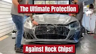 Stop Rock Chips Before They Stop! Audi Paint Protection Film Install!