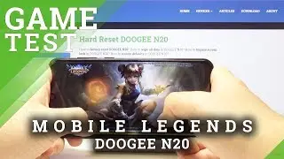 DOOGEE N20 Mobile Legends GamePlay Test / Settings Review