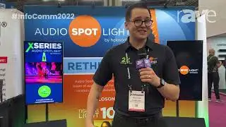 Holosonics Shows Off X-Series Audio Spotlight at InfoComm 2022 (rAVe TV)
