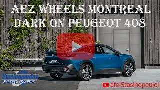 AEZ WHEELS MONTREAL DARK ON PEUGEOT 408