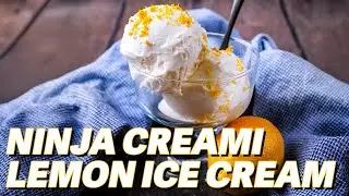 The EASIEST high-protein Ninja Creami Lemon Ice Cream Recipe Ever