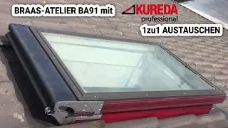 Braas Dachfenster 1zu1 austauschen | KUREDA professional 1zu1Austauschdachfenster