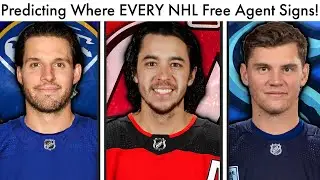 Predicting Where EVERY NHL Free Agent Will Sign! (2022 NHL Trade Rumors & Free Agency Picks)