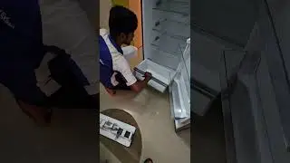 Candy 328L Refrigerator Installation and demo (Haier company)