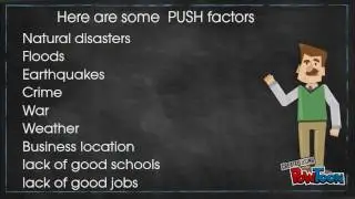 Push Pull Factors