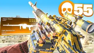 this *NO RECOIL* UGM 8 Class is the BEST LMG LOADOUT in WarZone