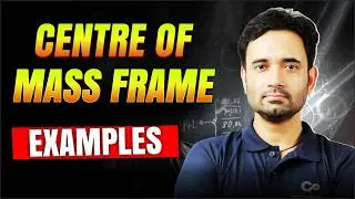 Centre of Mass  Frame - Examples | ABJ Sir