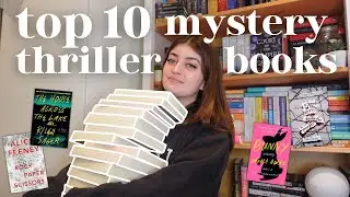 my top 10 mystery thriller booktok books that are worth the hype 📚⭐️🔪