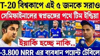 Remove these 5 people from the team | Big change in the points table | Team India T-20 World Cup ...