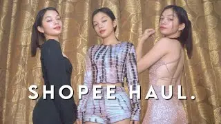 HUGE SHOPEE CLOTHING TRY ON HAUL 5.5 Super Brand Sale 2021  | Avril Belisario