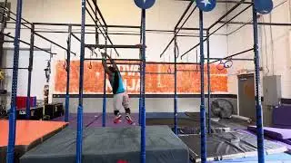 12 foot Ring Lache, NEW Personal Record 🚨#americanninjawarrior #spiderman #gymnastics #calisthenics