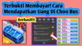 Terbukti Membayar‼️Cara Mendapatkan Uang Di Choo Bus | Nuyul Choo Bus