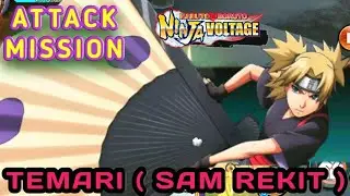 Temari (SAM ReKit) on Attack Mission | Naruto X Boruto Ninja Voltage